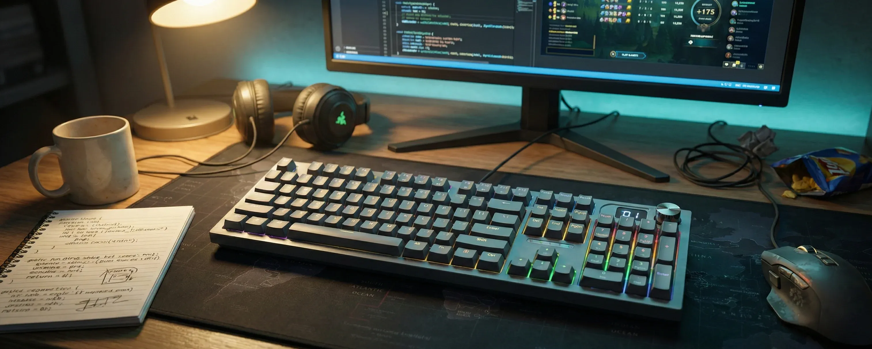Langtu LT-104 Wired Mechanical Keyboard: Built for Precision & Endurance