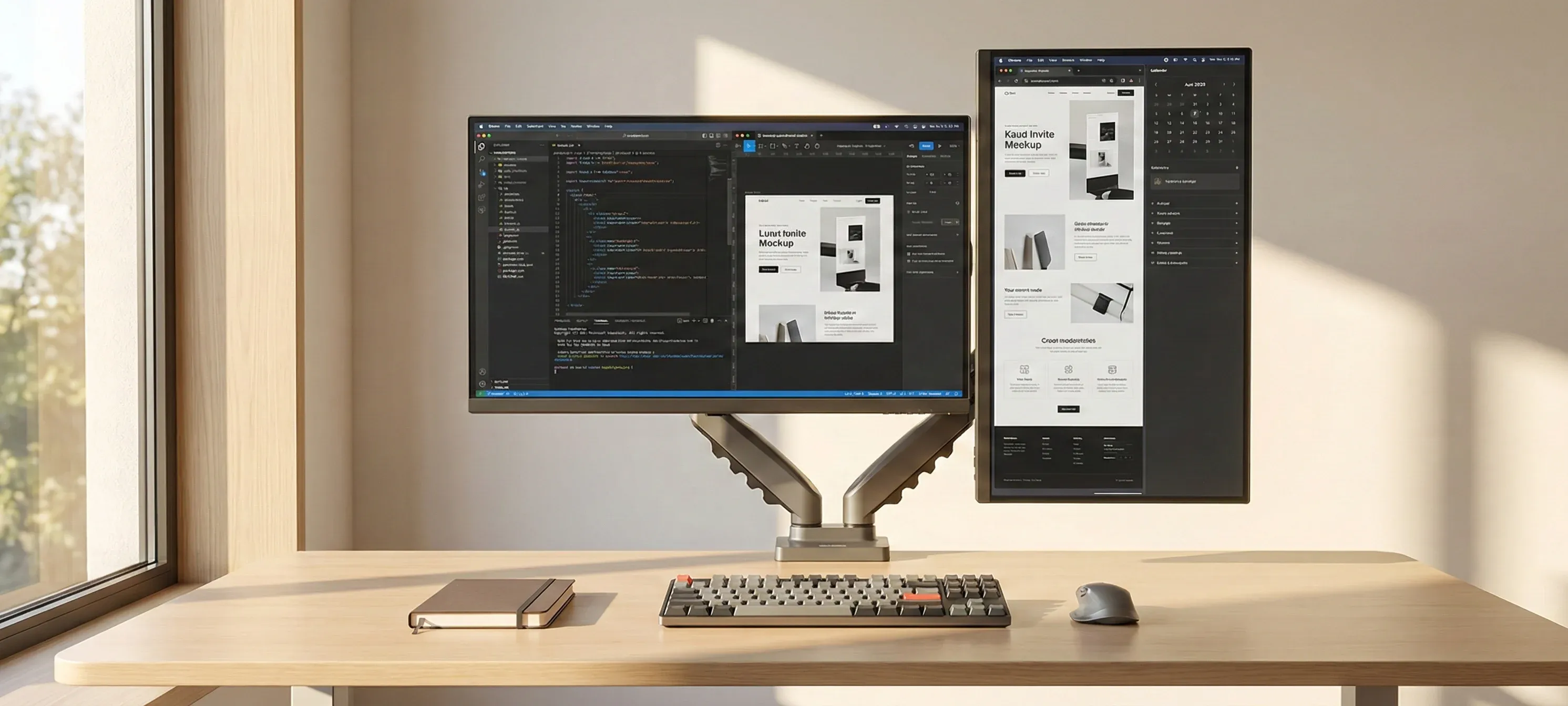 North Bayou F160 Dual Arm Monitor Mount: The Architect of Your Ultimate Workspace